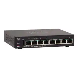 Cisco 250 Series SG250-08 - Commutateur - C3 - intelligent - 8 x 10 - 100 - 1000 - de bureau - re... (SG250-08-K9-EU-RF)_1